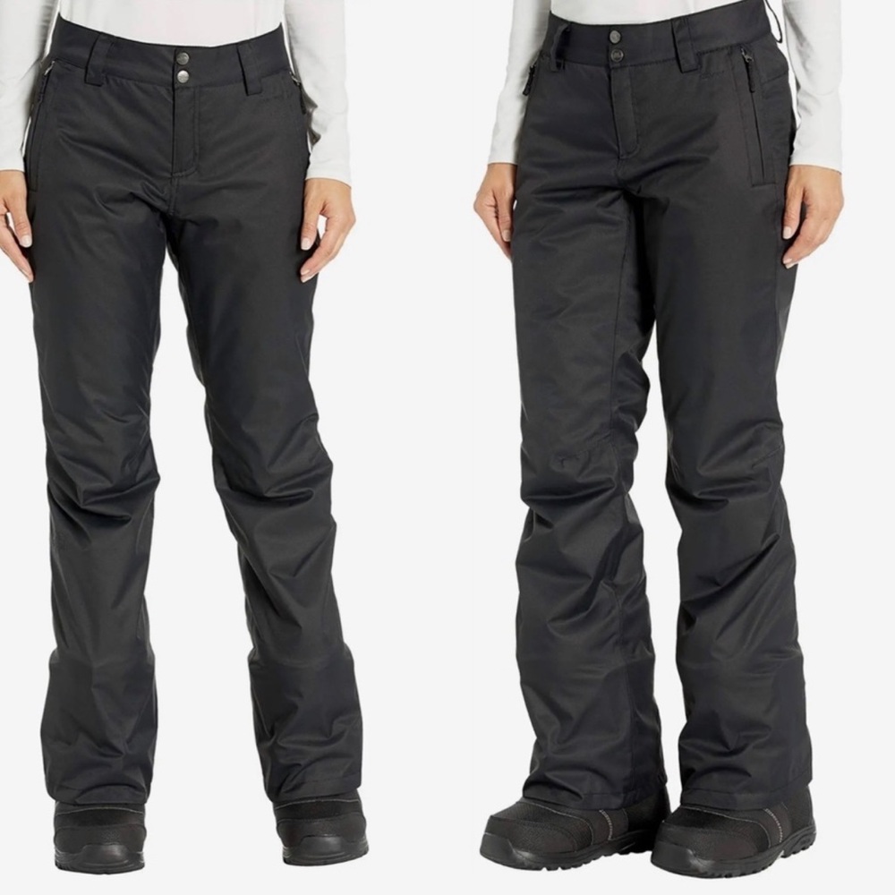 The North Face Sally Insulated Hyvent Ski Snow Pants in Black